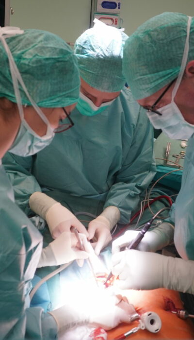 Operation im Bauchraum